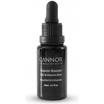 Cannor Vitamin Booster suchý pleťový olej Bakuchiol & CBD 20 ml