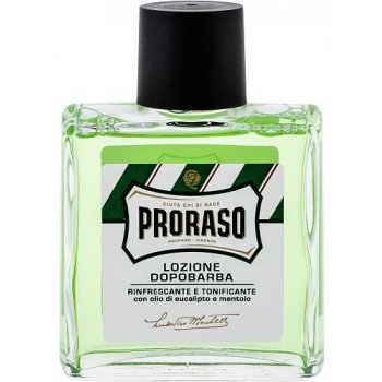 Proraso voda po holení zelená (mentol) 100 ml