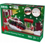 Brio WORLD 36014 Vánoční vlaková sada s parní lokomotivou na baterie – Zboží Mobilmania