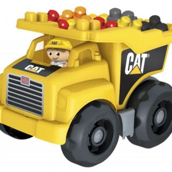 Mega Bloks Mega CAT Nákladní auto s kostkami 07887