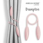 Závěsy - doplňky BRAMPTON barva pudrová růžová ameliahome – Hledejceny.cz