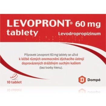 LEVOPRONT POR 60MG TBL NOB 10