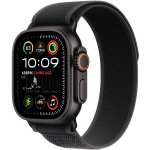 Apple Watch 49mm černý Trailový tah - S/M - provedení z černého titanu MYQ53ZM/A – Zboží Mobilmania