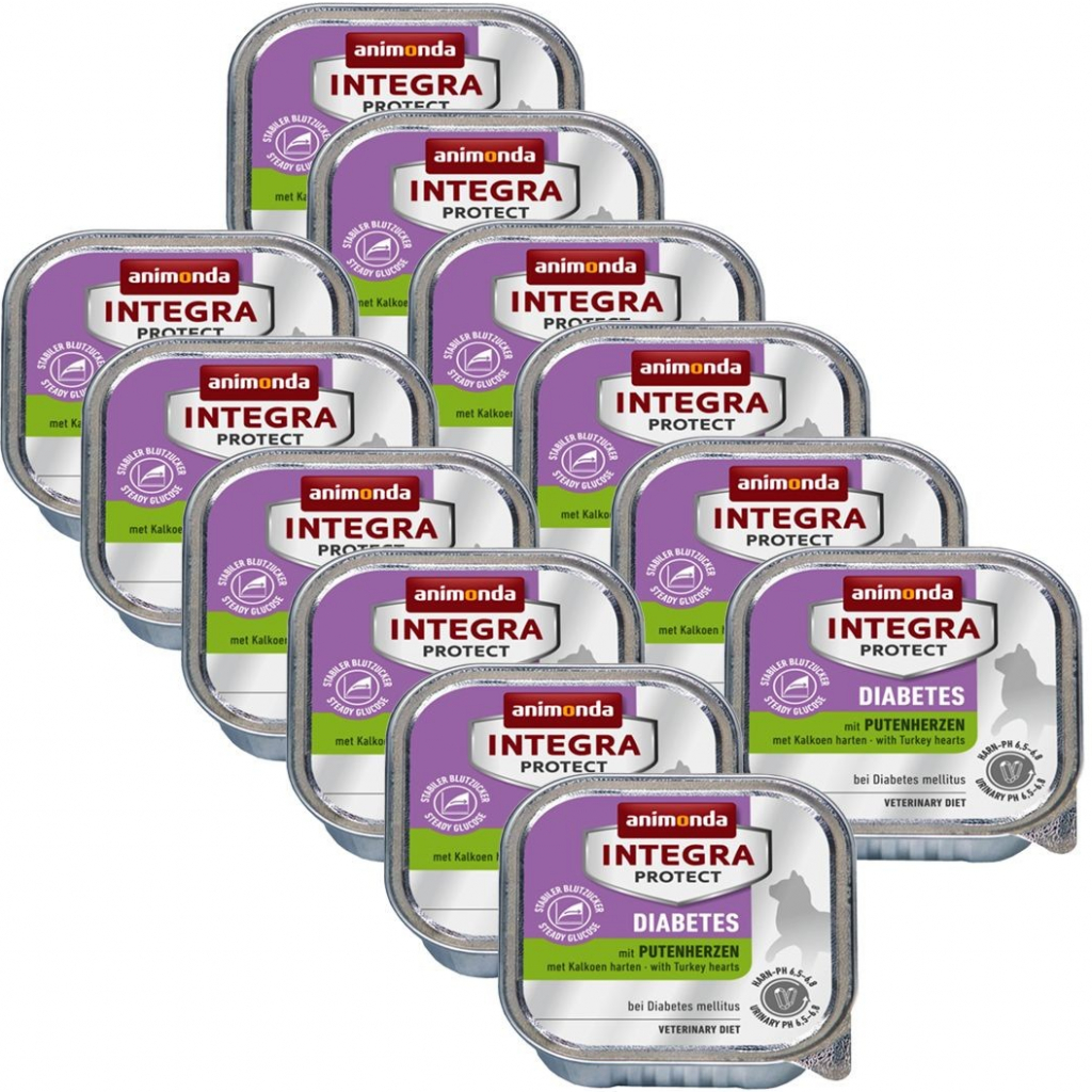 Integra Protect Cat Diabetes krůtí srdce 12 x 100 g