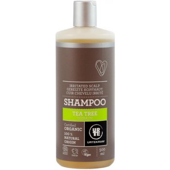 Urtekram šampon Tea tree na podrážděnou pokožku 500 ml