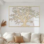 dřevo života Dřevěný strom ODPOČINKU Rozměry (cm): 60x40, Zvolte barvu dekoru: Javor – Zboží Dáma