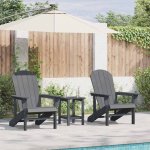 Omaxi 902146 Zahradní lounge nábytek 2 ks Světle šedá 74 x 82 x 90 cm – Hledejceny.cz