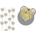 Emos ZY1404 16 LED vánoční osvětlení srdce 3M IP20 teple bílá – Hledejceny.cz