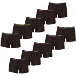 Lee Cooper černé (LCUBOX10P06-1948379) 10 PACK pánské boxerky – Zboží Dáma