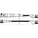 346217 VALEO Sada kabelů pro zapalování – Zboží Mobilmania