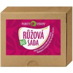 Purity Vision Růžová sada růžový krém omlazující 40 ml + růžový krém univerzální 70 ml + růžová voda 50 ml + růžový čaj 10 g dárková sada – Sleviste.cz