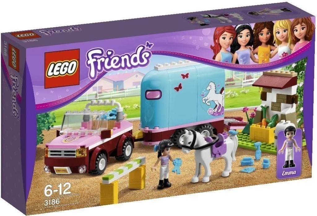 LEGO® Friends 3186 Emmin přívěs pro koně od 2 399 Kč - Heureka.cz