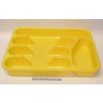 Tontarelli Příborník 26 x 33 cm - žlutý plast 407293 – Sleviste.cz