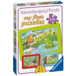 Ravensburger 051380 Malá zahradní zvířata 3x6 dílků – Zboží Dáma