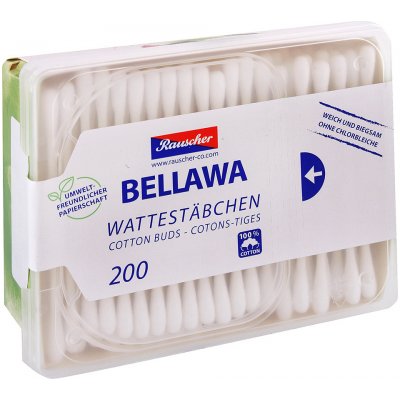 BELLAWA Vatové tyčinky do uší v dóze 200 ks – Sleviste.cz
