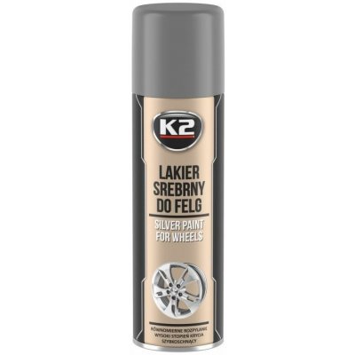 Compass K2 lak na kola Rally 500 ml stříbrný – Hledejceny.cz