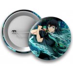 Demon Slayer Placka Tokito - 50 mm – Zboží Dáma