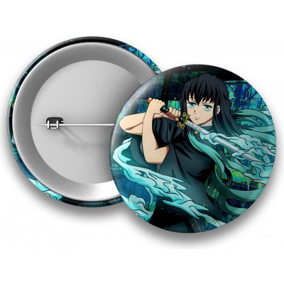 Demon Slayer Placka Tokito - 50 mm – Zboží Dáma