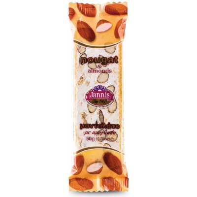 Jannis Nugátová tyčinka s mandlemi 50 g – Zboží Dáma