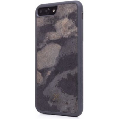 Pouzdro Woodcessories Stone Collection EcoCase iPhone 7/8+ granite šedé