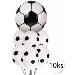 FunPlay 5860 Konfetové balóny 33 cm bílo černá