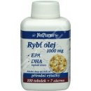 MedPharma Rybí olej 1000 mg + EPA + DHA 107 kapslí