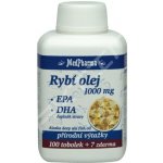 MedPharma Rybí olej 1000 mg + EPA + DHA 107 kapslí – Hledejceny.cz