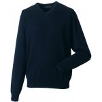 Pulovr Vneck Námořnická modrá – Zboží Dáma