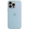 Pouzdro a kryt na mobilní telefon Apple Apple iPhone 15 Pro Max Silicone Case MagSafe Light modré MWNR3ZM/A