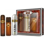Cuba Gold EDT 100 ml + EDT 35 ml + deospray 200 ml + voda po holení 100 ml dárková sada – Zboží Dáma