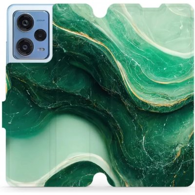 Mobiwear - Xiaomi Redmi Note 12 Pro 5G - VP38S Zelený mramor – Zboží Živě