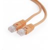 síťový kabel Gembird PP12-0.25M/O Patch RJ45, cat. 5e, UTP, 0.25m, oranžový