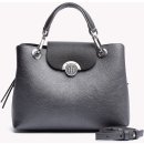 Tommy Hilfiger Effortless Novelty Med Satchel metalická