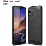 Pouzdro HUAWEI NOVA 3 - PREMIUM CARBON gelové - černé – Zbozi.Blesk.cz