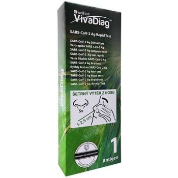 VivaChek Biotech Hangzhou ViVaDiag SARS-CoV-2 Ag Rapid Test 1 ks