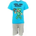 Mojang Minecraft dětské pyžamo Steve modrá – Sleviste.cz