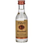 Tito‘s Handmade Vodka 40% 0,05 l (holá láhev) – Hledejceny.cz