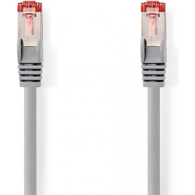 Nedis CCGL85221G S/FTP CAT6, zástrčka RJ45 - zástrčka RJ45, 0.25m, šedý – Zboží Živě