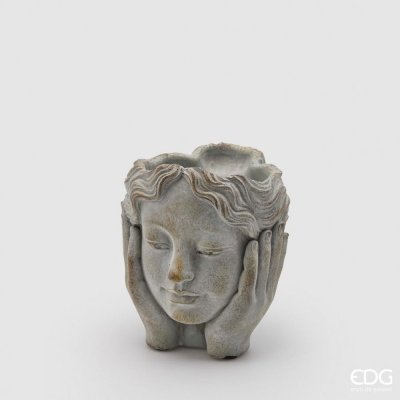 Betonová váza hlava ženy, 17x14 cm – Hledejceny.cz