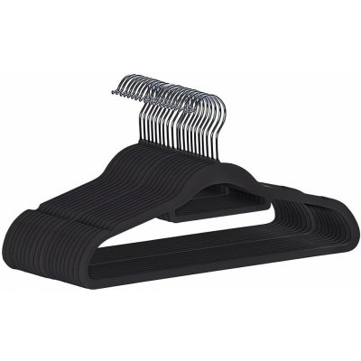 Ruhhy 22536 Ramínka se sametovým potahem 20 ks, černá – Hledejceny.cz