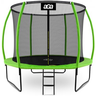 Aga SPORT EXCLUSIVE 305 cm světle zelená + ochranná síť + žebřík – Hledejceny.cz