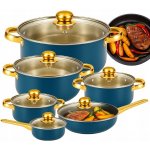 Retoo Sada hrnců nerezová ocel 12 ks – Zboží Dáma