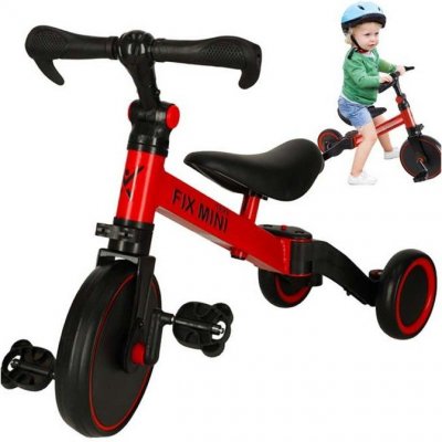 Trike Fix balanční 3v1 s pedály Mini červená – Zboží Mobilmania