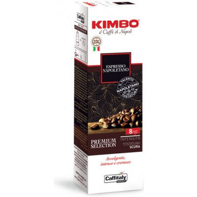 Kimbo Caffe Espresso Napoletano kapsle do Tchibo a Caffitaly 10 ks – Zboží Mobilmania
