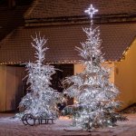 decoLED LED světelný řetěz 40m 200 ledově bílých diod – Hledejceny.cz