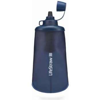 Lifestraw Peak Series Collapsible Squeeze Bottle 1L Mountain Blue LSPSF1MBWW