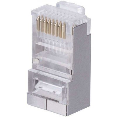 Solarix KRJS45/5SLD Konektor RJ45 CAT5E STP 8p8c stíněný neskládaný na drát KRJS45/5SLD – Hledejceny.cz