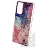 Pouzdro 1Mcz Gold Glam Galaxie TPU ochranné Xiaomi Redmi Note 11 Pro 4G Global version, Redmi Note 11 Pro 5G Global version tmavě modré růžové – Zbozi.Blesk.cz