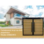 Scorpion D06GW2 Přístřešek na popelnici antracit hnědý – Zboží Dáma