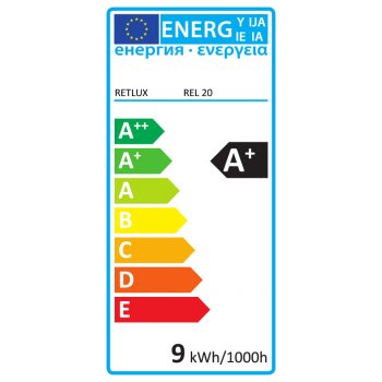 Retlux žárovka LED A60 2x9W E27 bílá teplá REL 20